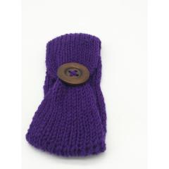 Autumn and winter new style Knot buckle kid hair accessories woolen hair band