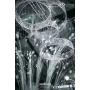 many designs metal circle restaurant party ceiling hanging decoration