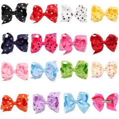 16 Color baby hairpins for hair with bows knot children's hair accessories 16 Color baby hairpins for hair with bows knot children's hair accessories