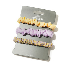 Wholesale 3Pcs/Set Custom Women Fashion Elastic Hair Accessories scrunchies hair ties