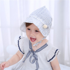Baby Sun Cap Kids Soft Cotton Summer Hat Cute Casual Newborn Soft Beach Hat