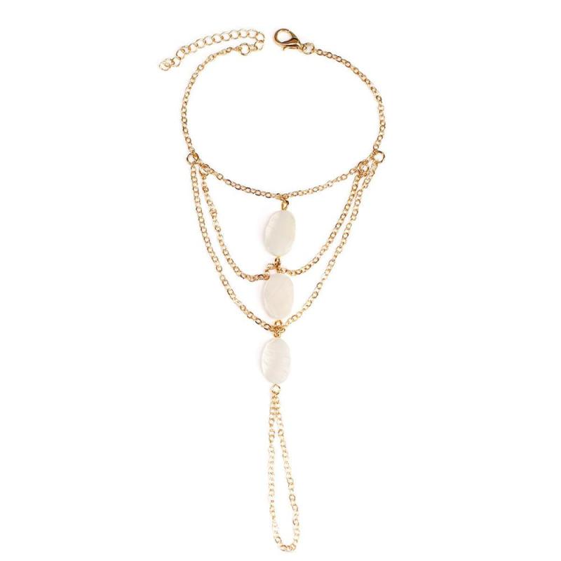 Amazon ins hot style women jewelry shell multilayer bracelets for summer Amazon ins hot style women jewelry shell multilayer bracelets for summer