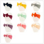 wholesale plain elastic children hair accessories flowers headbands