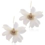 custom wholesale factory online shopping fabric beaded long big large lace flower earrings with fabric flowers custom wholesale factory online shopping fabric beaded long big large lace flower earrings with fabric flowers