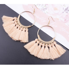 2020 Fashion trendy Girls ladies  jewelry statement tassel earrings for women