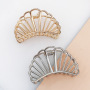 2020 INS Hot smooth gripping retro adult metal hair claw clip for women