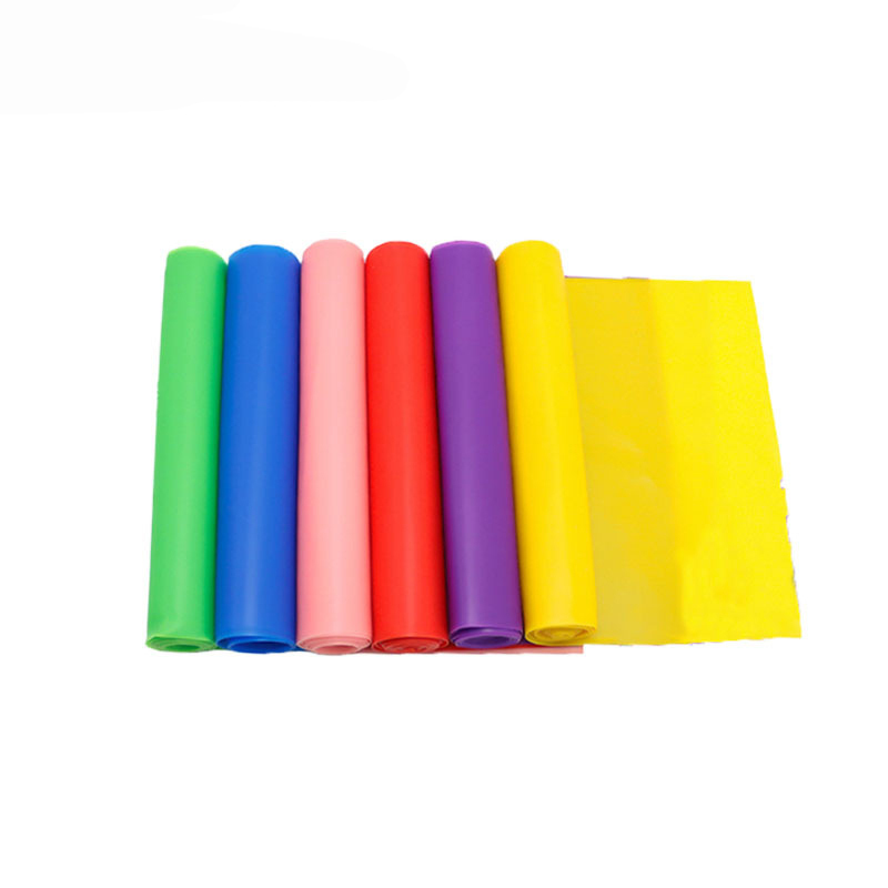 wholesale custom Yoga solid color high elastic exercise resistance bands