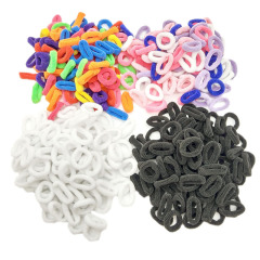 cheap 100pcs kids baby girls pink towel seamless kids elastic hair tie cheap 100pcs kids baby girls pink towel seamless kids elastic hair tie