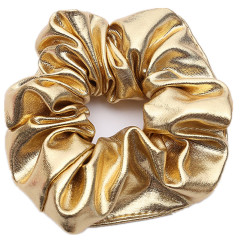 Elastic Hair bow ropes ponytail holder gold Scrunchies Girl Hair ties