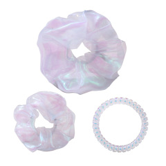 2020 anazon hot sale wholesale custom elastic white scrunchies for girls 2020 anazon hot sale wholesale custom elastic white scrunchies for girls