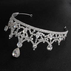 2019 Design Wholesale Bridal Wedding Rhinestone Crowns And Crystal Metal Crown Tiaras Wedding Bridal Tiara Crown