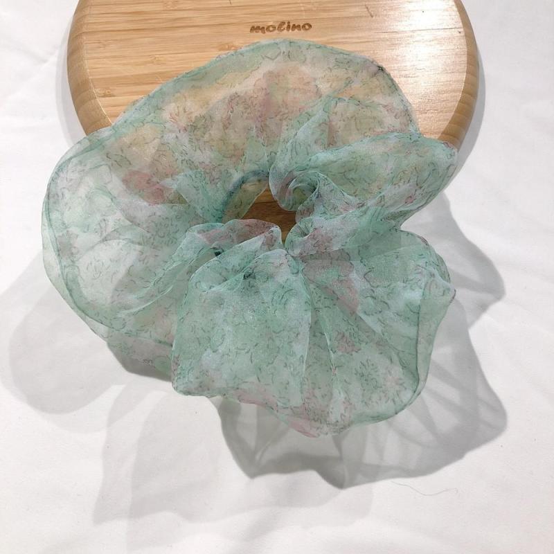 wholesale summer transparent girls oversize organza hair ties scrunchies wholesale summer transparent girls oversize organza hair ties scrunchies