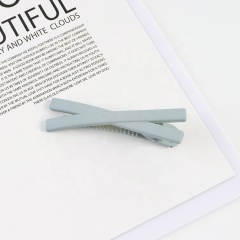 Wholesale fashion multicolor easy geometric clip in bangs human hair