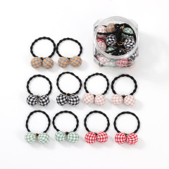 10pcs Trendy Hot Quality Girls Elastic Rubber Hair Rope Pompom Ball hair band 10pcs Trendy Hot Quality Girls Elastic Rubber Hair Rope Pompom Ball hair band