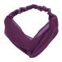 Women's Cotton Elastic spa Washing headband yoga hair bands cross mixed colors headband