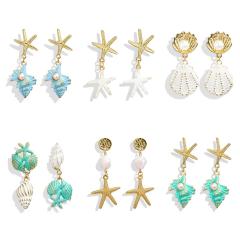 fancy best sell wish amazon korean women ladi jewelry earrings set drop star shell sea earring fancy best sell wish amazon korean women ladi jewelry earrings set drop star shell sea earring