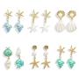 fancy best sell wish amazon korean women ladi jewelry earrings set drop star shell sea earring fancy best sell wish amazon korean women ladi jewelry earrings set drop star shell sea earring