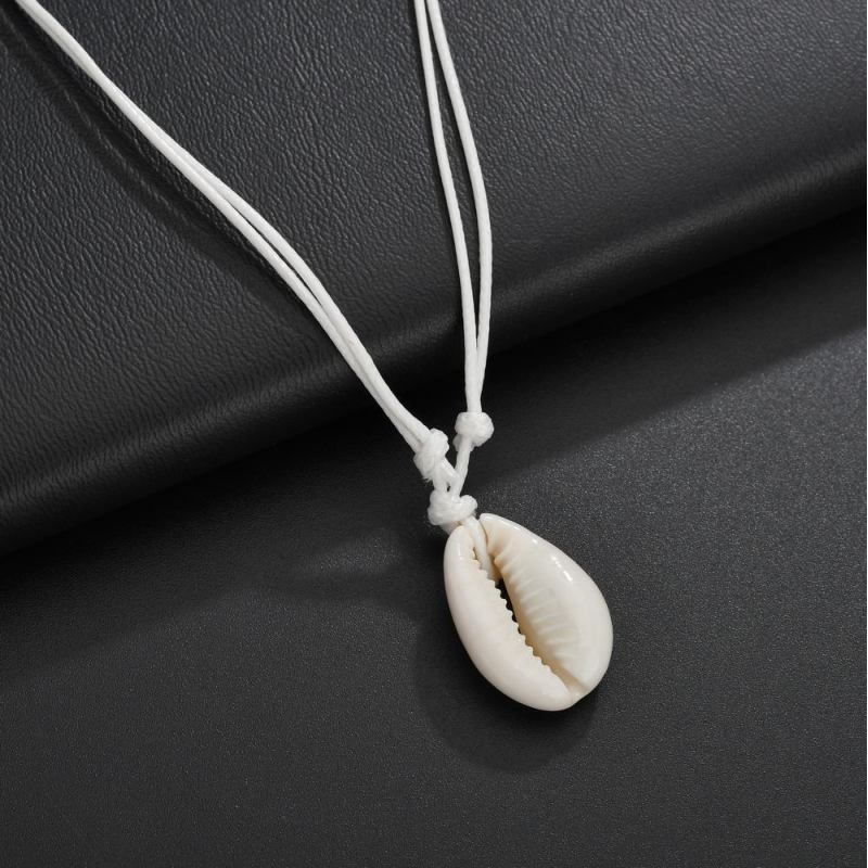 Hot sale jewelry for women chain design pendant simple conch clam shell necklace Hot sale jewelry for women chain design pendant simple conch clam shell necklace