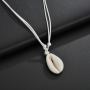 Hot sale jewelry for women chain design pendant simple conch clam shell necklace Hot sale jewelry for women chain design pendant simple conch clam shell necklace