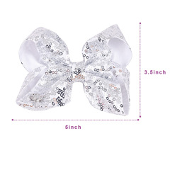 custom 5inch fashion sets mix colors kids Baby Girl teenage fabric Handmade Hair Clip jojo siwa bows