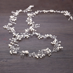 Wholesale korea fashion copper silver long hair band wedding bridal headband rhinestone Wholesale korea fashion copper silver long hair band wedding bridal headband rhinestone