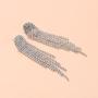 2019 Long chain tassel sand blasting Earring Classical Design Copper Alloy jewelry earring 2019 Long chain tassel sand blasting Earring Classical Design Copper Alloy jewelry earring