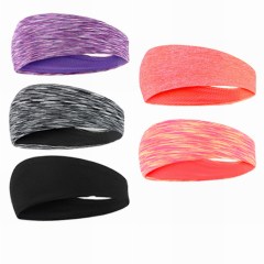 OEM promotion gift stretch Tennis Badminton Basketball Fitness Sweatband custom headband sport