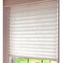 custom pleated temporary paper window shade structures