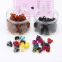 Wholesale new arrival korean 40pcs one box mini plastic hair claw clips for girls Wholesale new arrival korean 40pcs one box mini plastic hair claw clips for girls