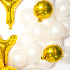 Wholesale custom solid color latex ballons backdrop for birthday party
