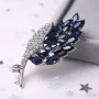 2020 new baroque Latest Fashion Flower Crystal Custom brooch Pearl Jewelry rhinestone brooch pins
