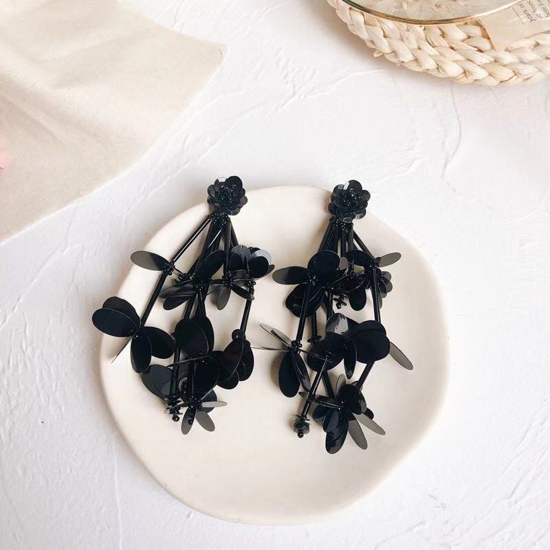 amazon ins Customized korean fashion trendy Valentines Gifts drop sequin Earrings for Women amazon ins Customized korean fashion trendy Valentines Gifts drop sequin Earrings for Women