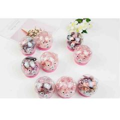 20pcs Children's hair rope set girl pink flower headbands hair band 20pcs Children's hair rope set girl pink flower headbands hair band