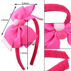 Amazon eBay Supplier Colorful Fabric Kontted Bow Kid Girls Headbands