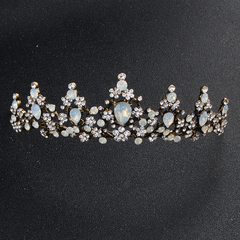Blue crystal Jewelry silver Hair Accessories Headband Bridal Tiaras and Crowns Blue crystal Jewelry silver Hair Accessories Headband Bridal Tiaras and Crowns