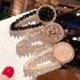 Wholesale single colored clip in hair extension metal diamond hair clip set with crystal