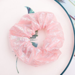 Fashion Wholesales custom Hair Accessories Hair Tie Elastic Strip Organza Hair Scrunchies