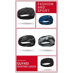 OEM promotion gift stretch Tennis Badminton Basketball Fitness Sweatband custom headband sport men
