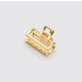 Non Slip baroque Girls glitter Winding Bling metal  Pins Clamps Hair Claws