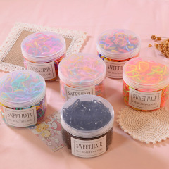 New Colorful TPU Hair Bands Rubber Elastics Ponytail Lines for girls