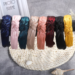 Sold colors Glitter Cross Knot Hair bands Cloth Wrapped women hair bands Sold colors Glitter Cross Knot Hair bands Cloth Wrapped women hair bands