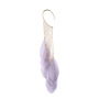 Fashion wholesale super fairy feather bohemian long tassel earless earrings