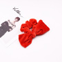 Winter Hair Scrunchies Elastics ponytail holder pleuche plush Bow hair tie