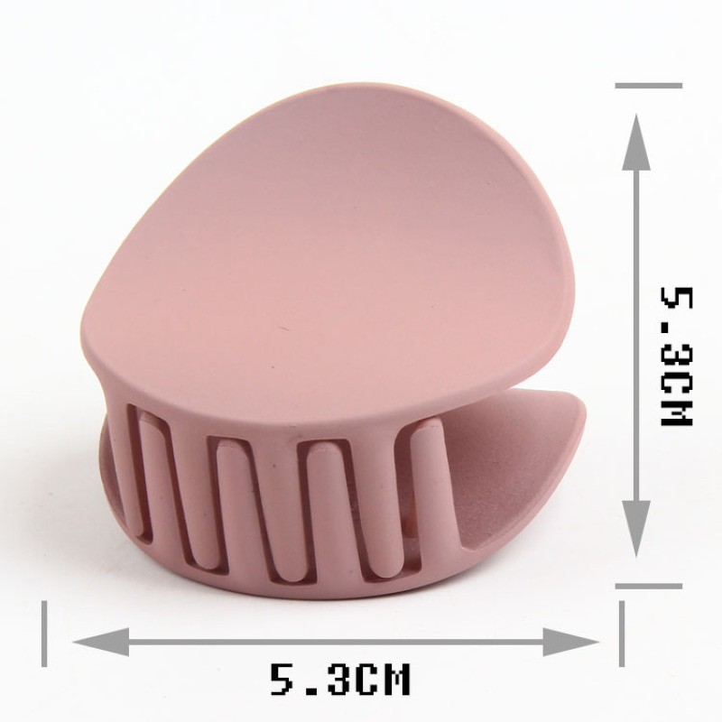 Amazon Hot Sale Frosted Acrylic Candy Color Round Shape Hair Claw for ladies Amazon Hot Sale Frosted Acrylic Candy Color Round Shape Hair Claw for ladies