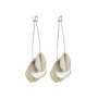 Baroque jewelry costume sea shell long simple earrings for women 2019