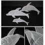 many designs metal iron ceiling hanging dolphin party ceiling decoration for wedding