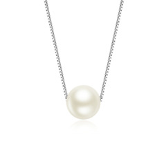 korean ins valentine's day christmas gift pure 925 silver round pearl choker necklace korean ins valentine's day christmas gift pure 925 silver round pearl choker necklace