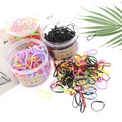 Wholesale hair accessories children's elastic hiar tie girls baby small rubber hair tie for kid Wholesale hair accessories children's elastic hiar tie girls baby small rubber hair tie for kid