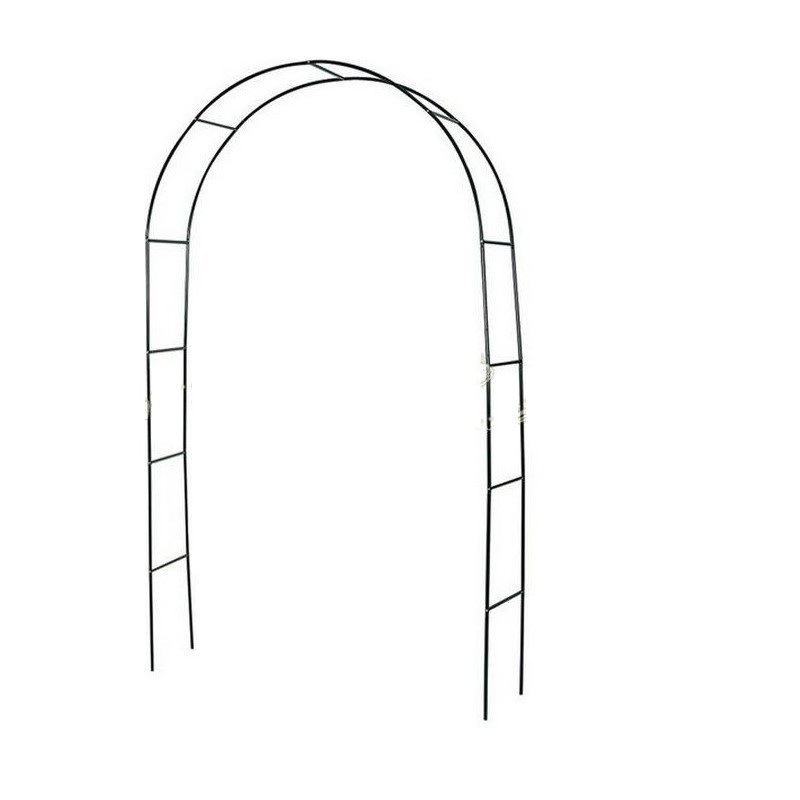 Cheap round garden metal artificial flower arch for wedding decoration