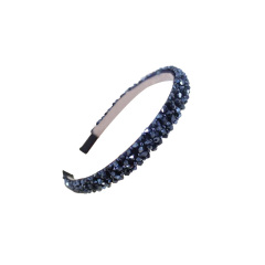 2020 Amazon Hot sale Beaded Hair Band Shiny Women Champagne Crystal Beads Headband